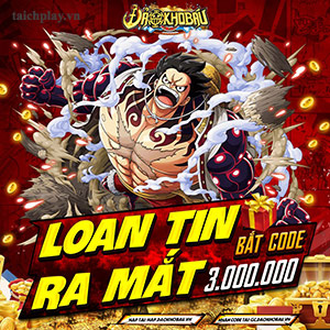 Code, GiftCode Đảo Kho Báu 01