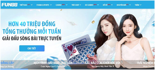 Cá cược bóng đá tại Fun88 VN Mobile 03