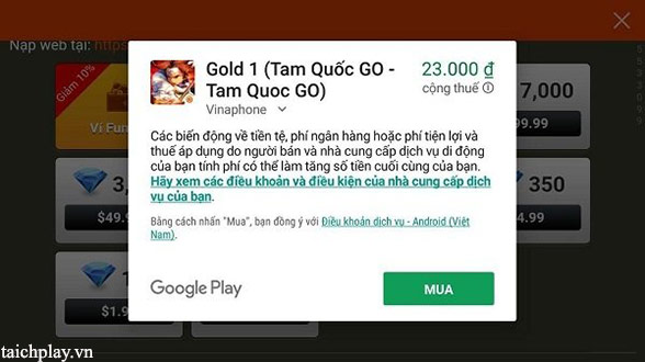 Hướng dẫn các bước nạp thẻ Bách Chiến 3Q 08