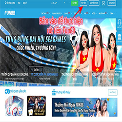 Hướng dẫn cách rút tiền Fun88 icon