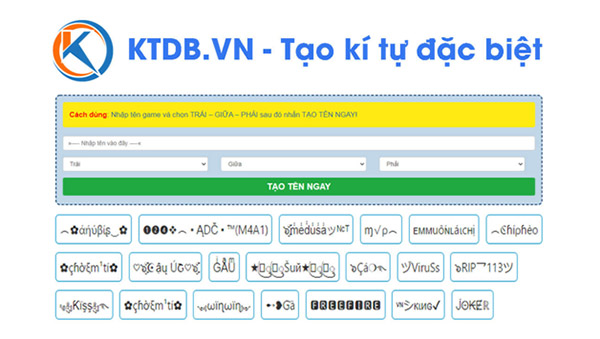Kí tự đặc biệt LOL 04
